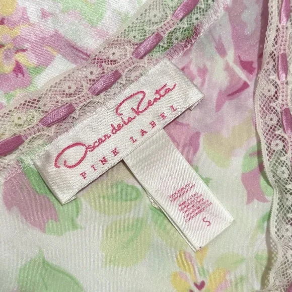 Oscar de la Renta Floral Slip - Picture 4 of 4